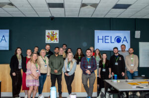 Photo of the HELOA Wales group